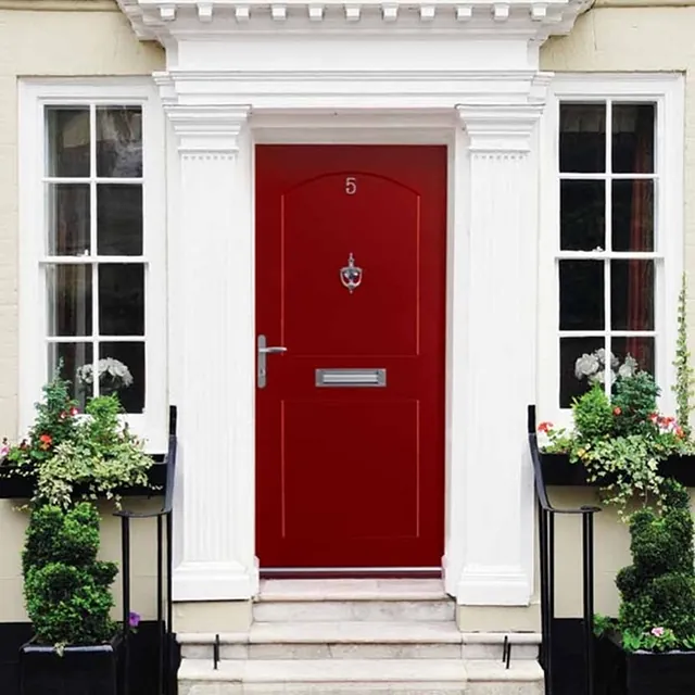 front fire door