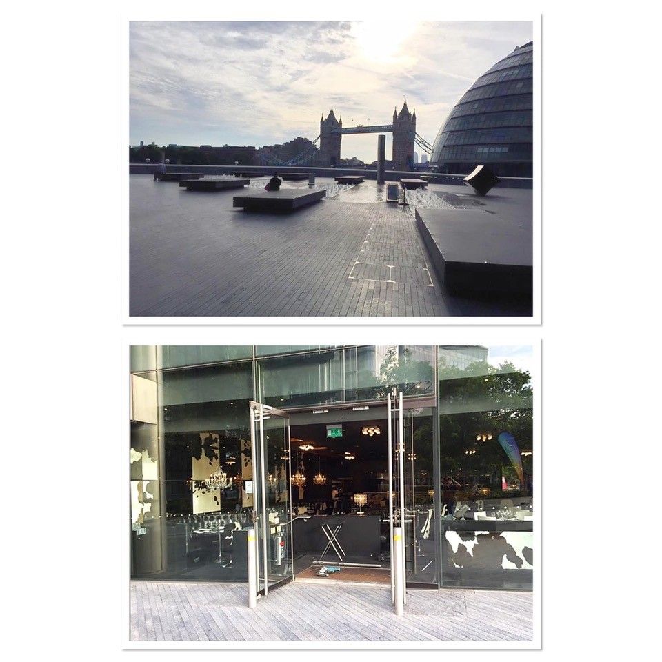 gaucho restaurant windows